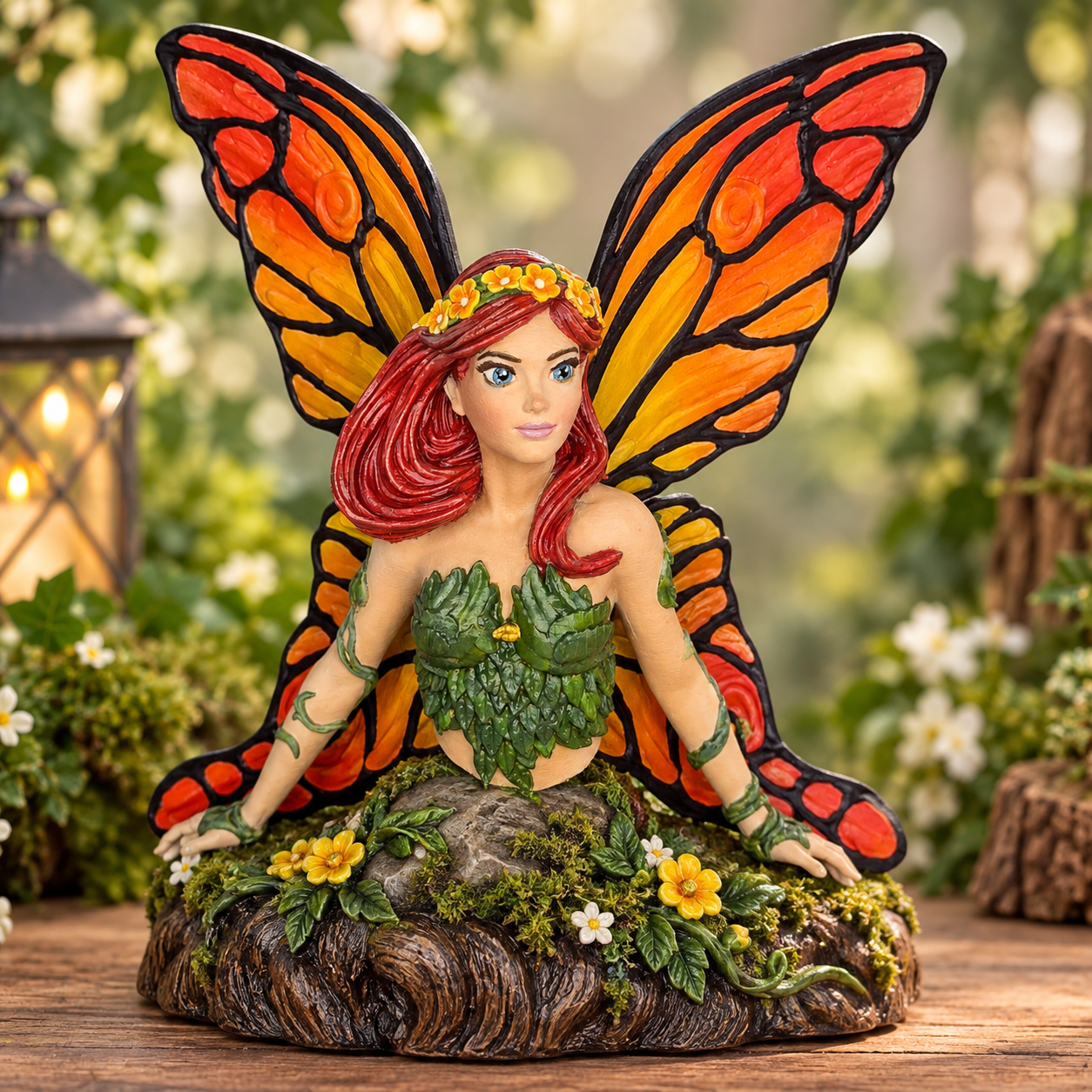Hand-painted figure photo